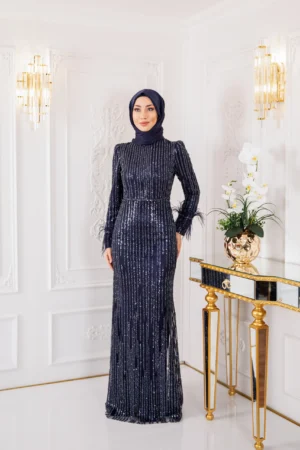 Bade Abiye - Lacivert