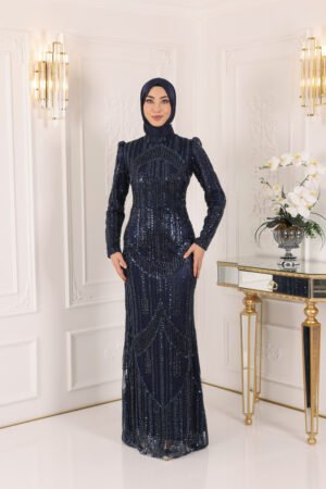 Hafsa Abiye - Lacivert