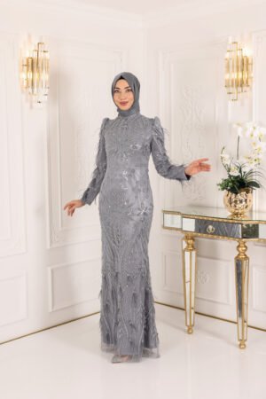 Zümra Abiye - Gri